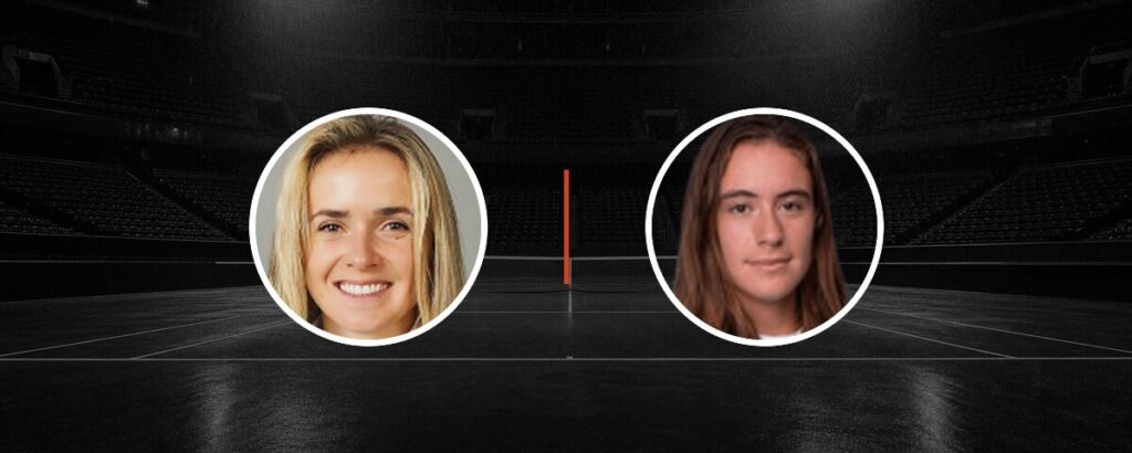 Elina Svitolina – Solana Sierra op tv