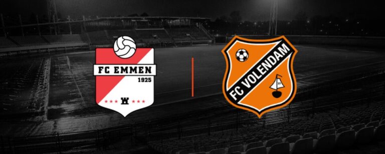 FC Emmen – FC Volendam op tv