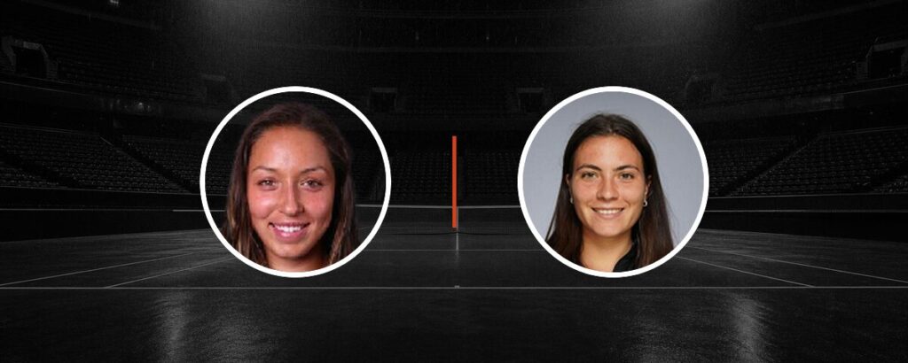 Jessica Pegula – Elena-Gabriela Ruse op tv