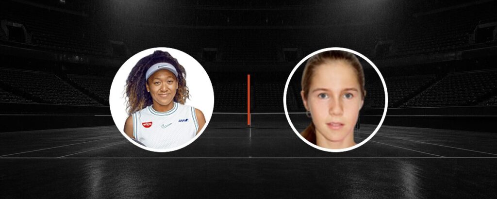 Naomi Osaka – Anastasia Zakharova op tv