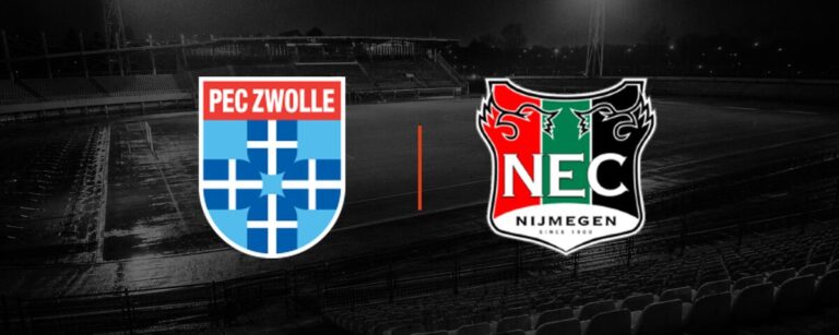 PEC Zwolle – NEC Nijmegen op tv