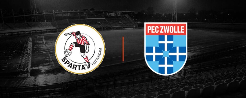Sparta – PEC Zwolle op tv