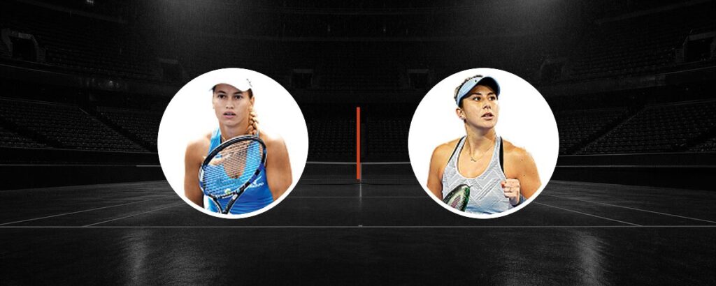 Yulia Putintseva – Belinda Bencic op tv