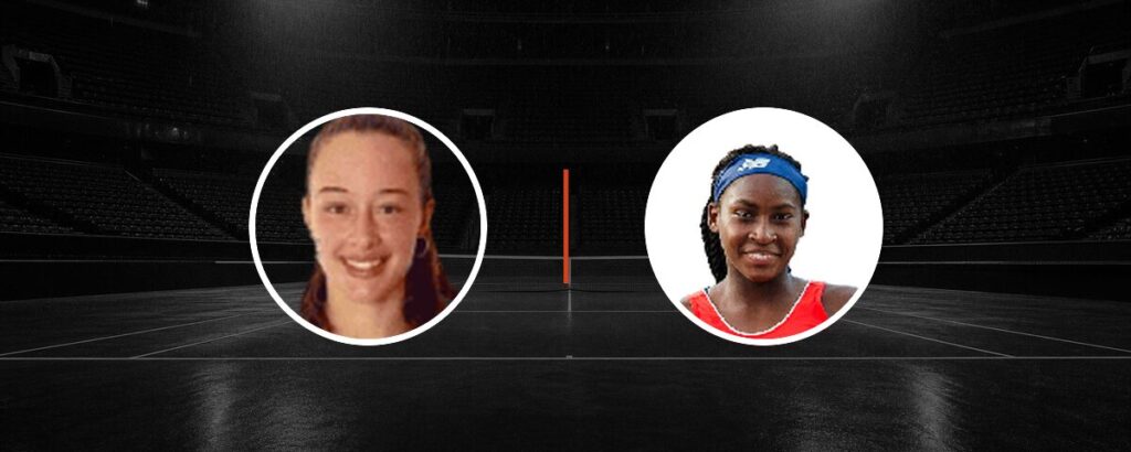 Zeynep Sönmez – Coco Gauff op tv