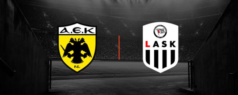 AEK Athens FC – Lask Linz op tv