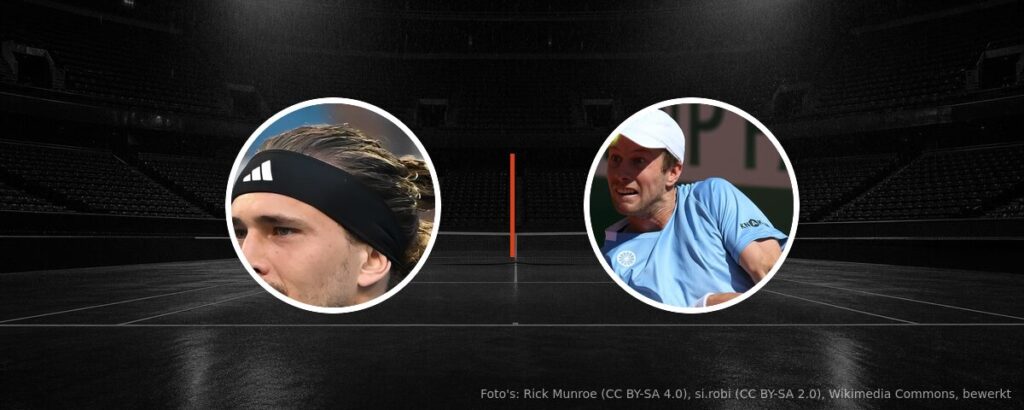 Alexander Zverev – Botic van de Zandschulp op tv