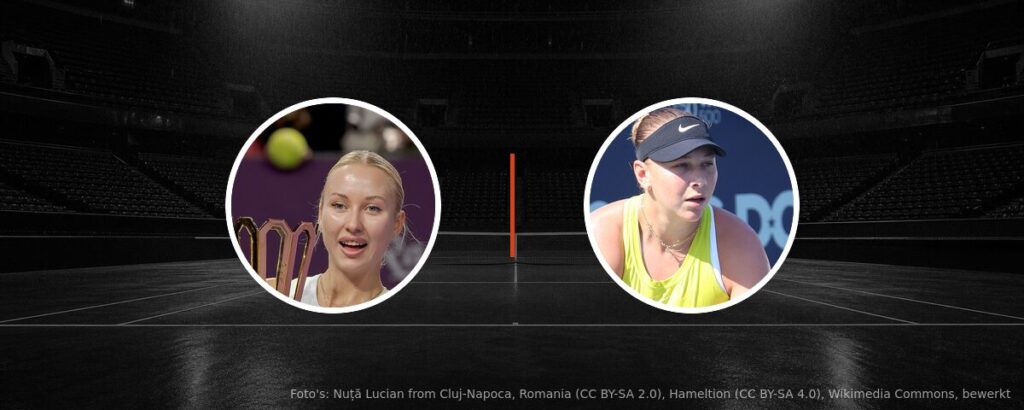 Anastasia Potapova – Amanda Anisimova op tv