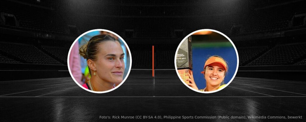 Aryna Sabalenka – Camila Osorio op tv
