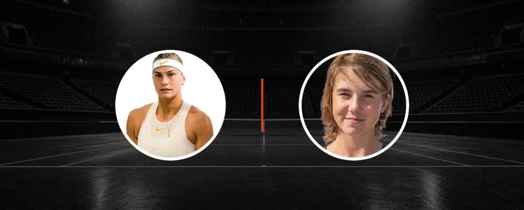 Aryna Sabalenka – Linda Nosková op tv