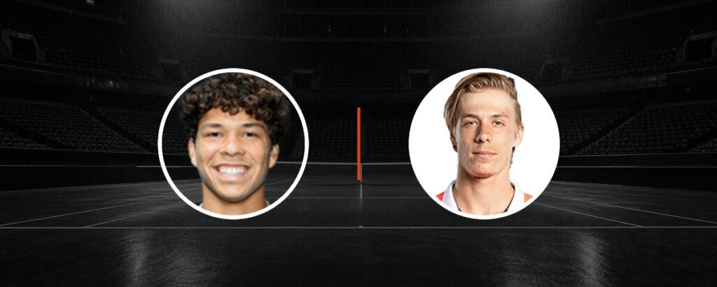 Ben Shelton – D. Shapovalov op tv