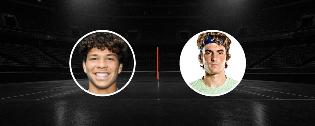 Ben Shelton – Stefanos Tsitsipas op tv