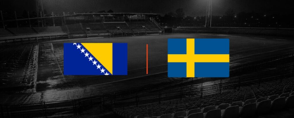 Bosnië en Herzegovina – Zweden op tv