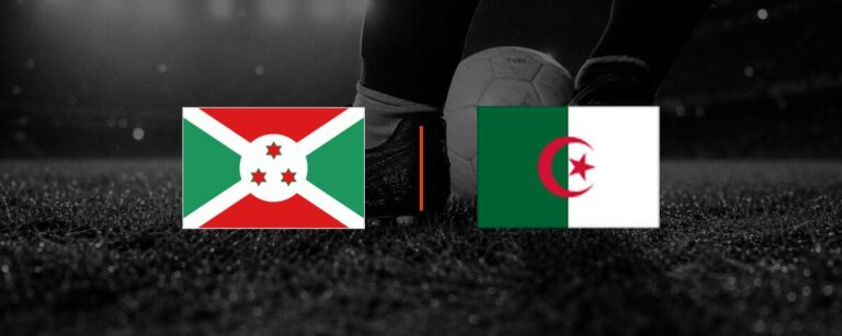 Burundi – Algerije op tv
