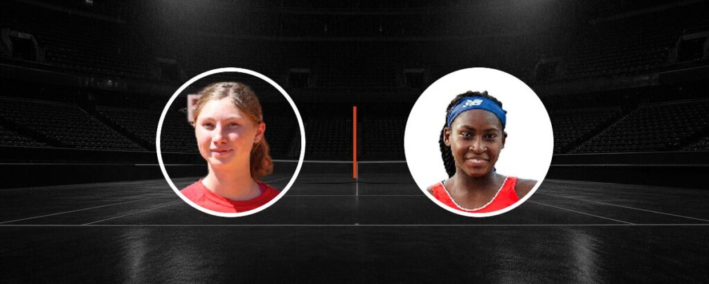 C. Bucsa – Coco Gauff op tv