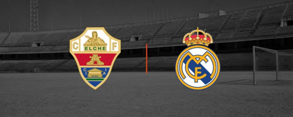 Elche – Real Madrid op tv