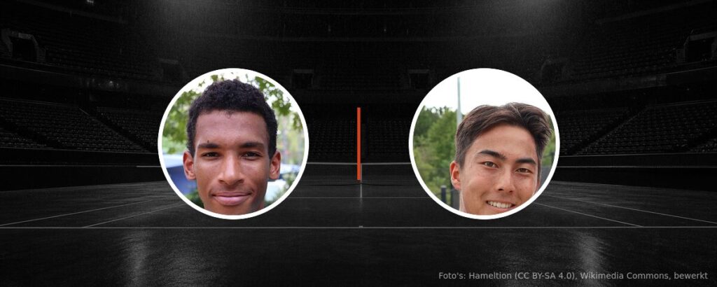 Félix Auger-Aliassime – Rinky Hijikata op tv
