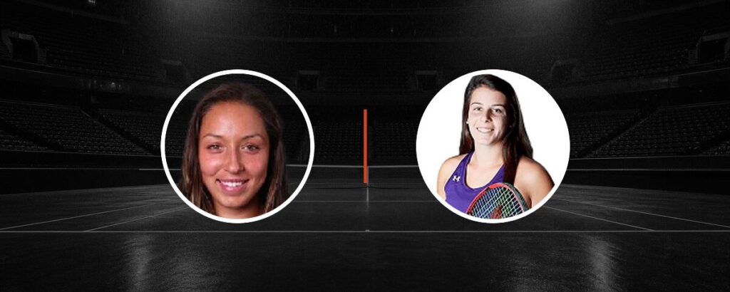 Jessica Pegula – E. Navarro op tv