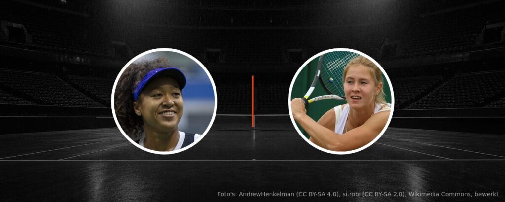 Naomi Osaka – Anastasia Zakharova op tv
