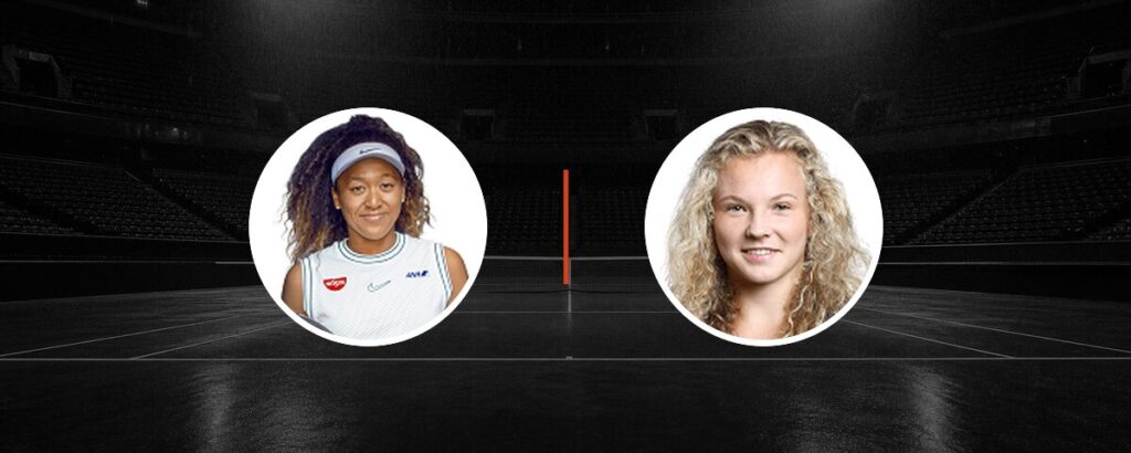 Naomi Osaka – K. Siniakova op tv
