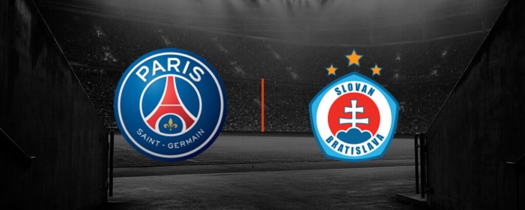 Paris Saint-Germain – Slovan Bratislava op tv