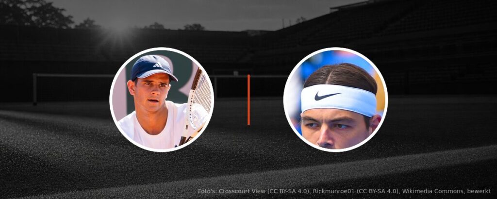 Rafael Jódar – Taylor Fritz op tv