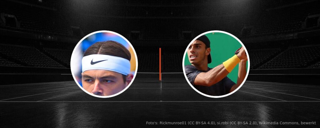 Taylor Fritz – Francisco Cerúndolo op tv