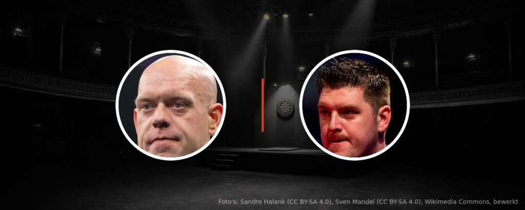 Van Gerwen – Gurney op tv