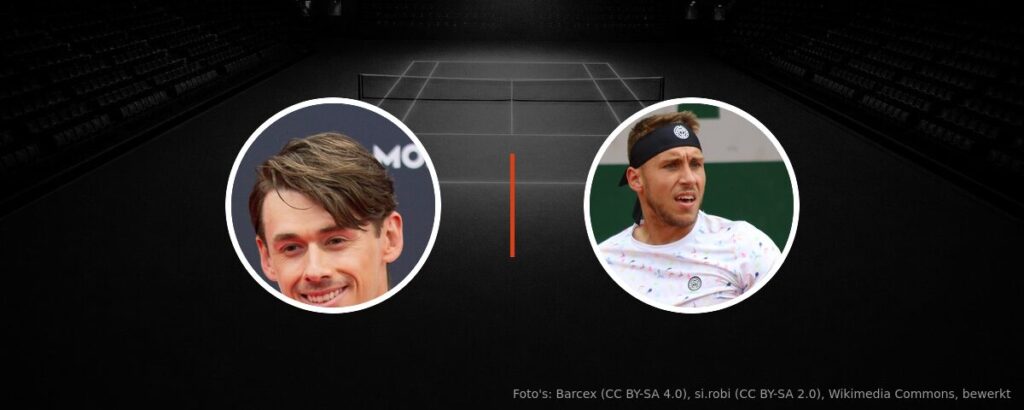 Alex de Minaur – Alex Molčan op tv