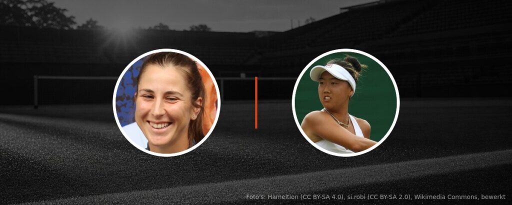Belinda Bencic – Ann Li op tv