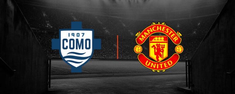 Como – Manchester United op tv