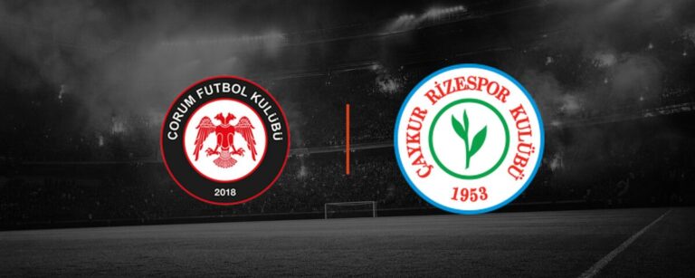 Corum – Rizespor op tv