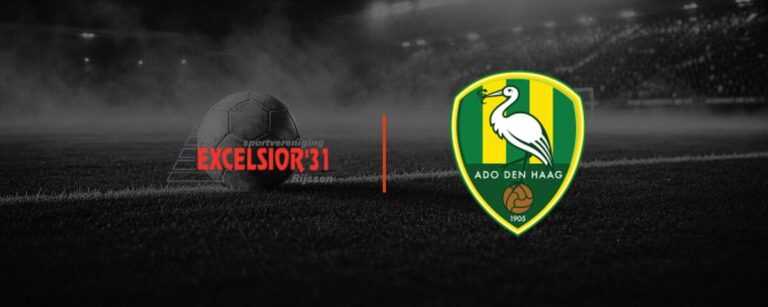 Excelsior '31 – ADO Den Haag op tv