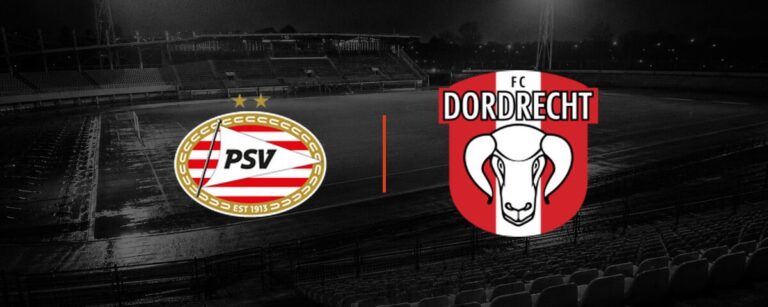 Jong PSV U21 – Dordrecht op tv