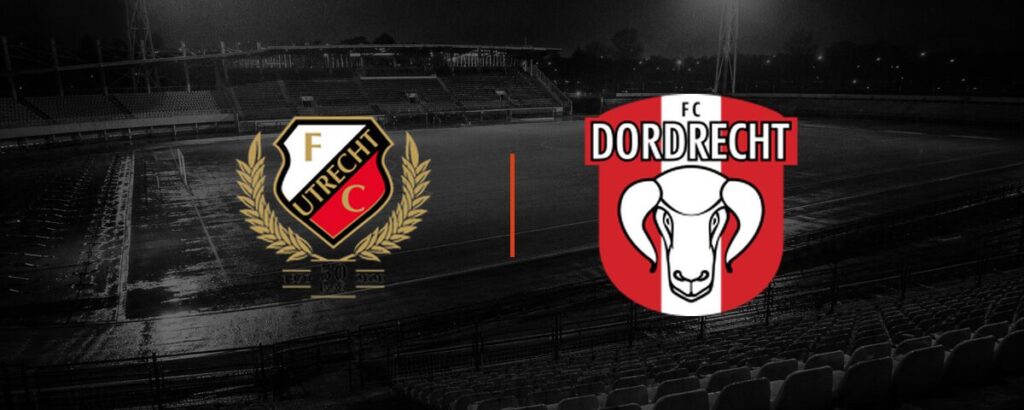 Jong Utrecht – Dordrecht op tv