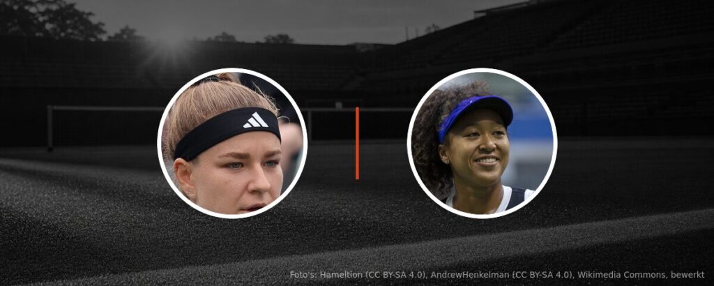 Karolína Muchová – Naomi Osaka op tv