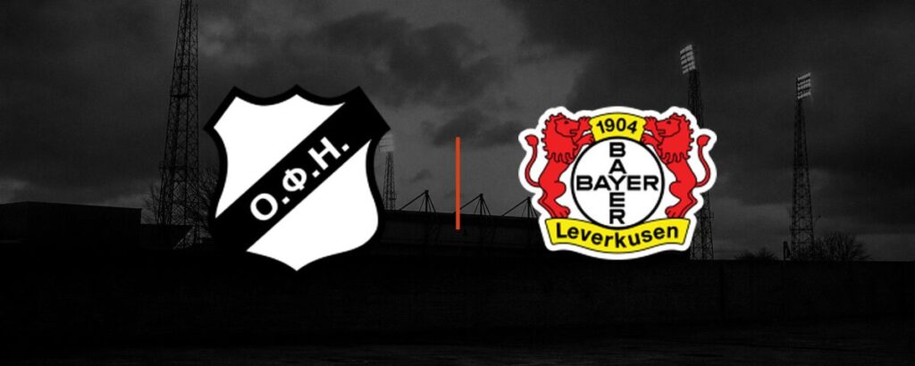 OFI – Bayer Leverkusen op tv