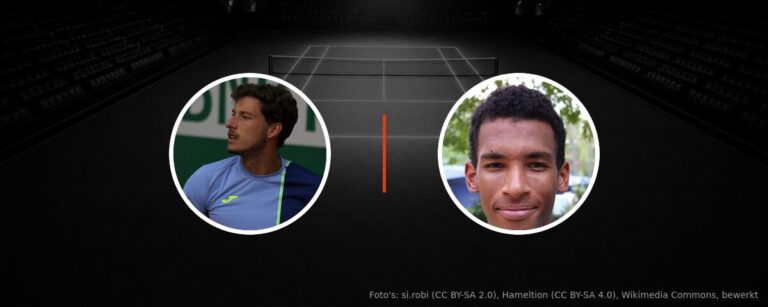Pablo Carreño Busta – Félix Auger-Aliassime op tv
